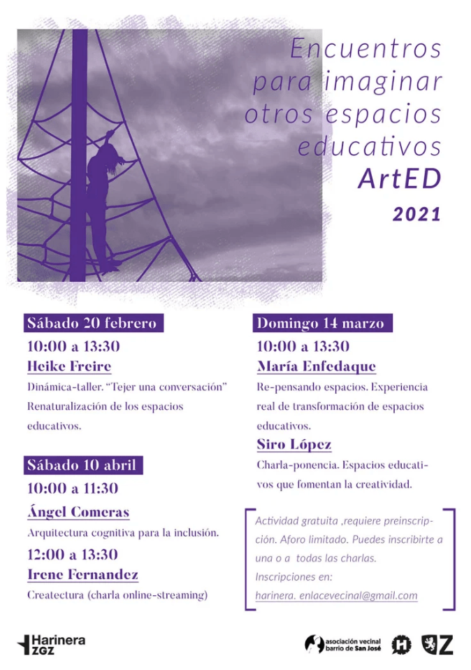 Presentación para HarineraZGZ, marzo del 2021 en el marco de ArtED